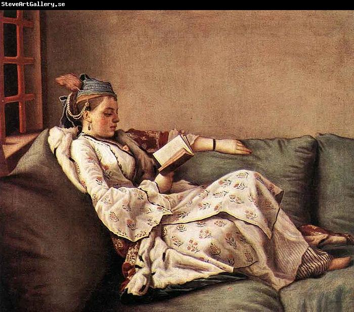 Jean-Etienne Liotard Portrait of Marie Adelaide de France en robe turque